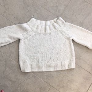 Free people, white off the shoulder sweater
